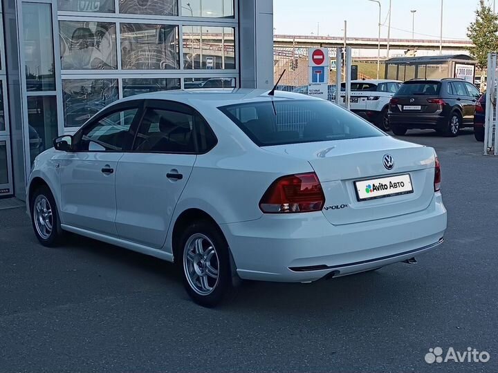 Volkswagen Polo 1.6 МТ, 2016, 47 300 км