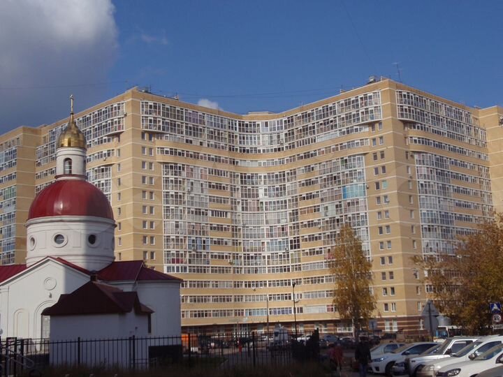 2-к. квартира, 60 м², 3/16 эт.