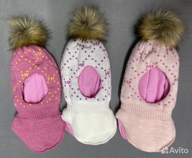 Шапка шлем детская