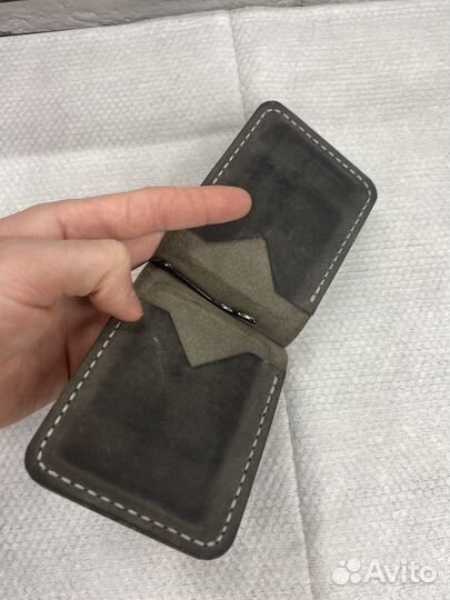 Кошелек мужской кожаный