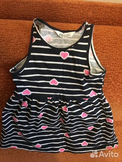 Платья, лосины 92 р-р