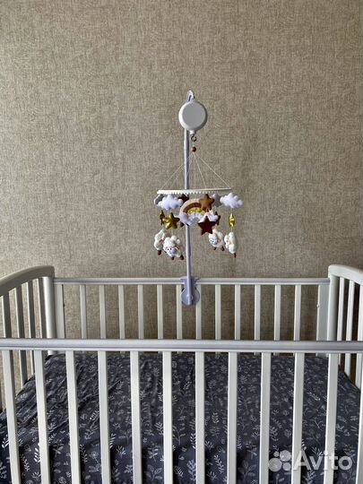 Детский мобиль из фетра