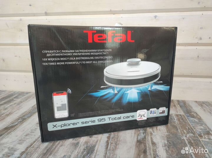 Робот пылесос tefal x plorer serie 95