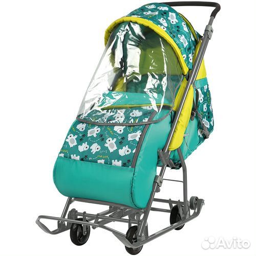 Детские санки-коляска