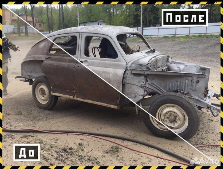 Пескоструйная обработка с выездом