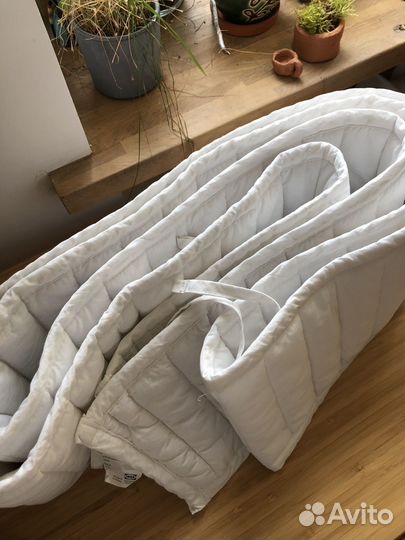 Бортики в кроватку IKEA и полотенчики