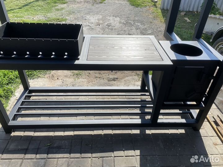 Мангальная зона лофт