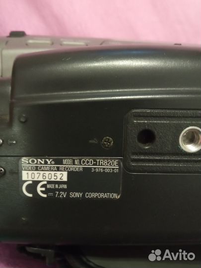 Видеокамера sony handycam