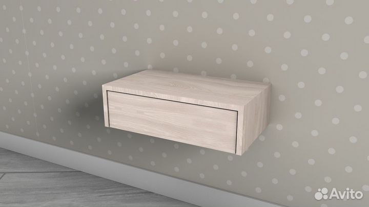 Тумба прикроватная подвесная, парящая