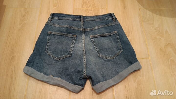 Шорты женские завышенной талией H&M 42