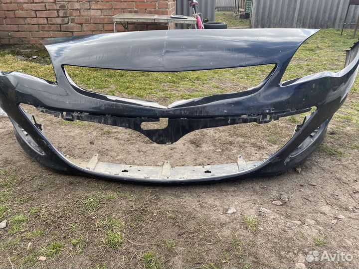Бампер передний и задний на опель астра