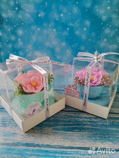 Букет из мыла