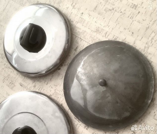 Крышки из нержавейки Tefal (2 шт)