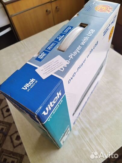 DVD плеер с USB Vitek Новый