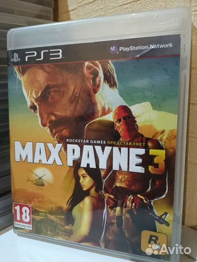Игра На PS 3 MAX Payne 3