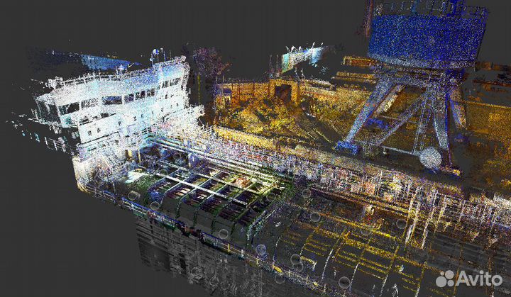 Лазерное 3D сканирование/Обмерные работы