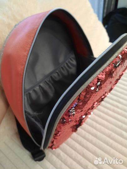 Рюкзак для девочки с реверсивными пайетками