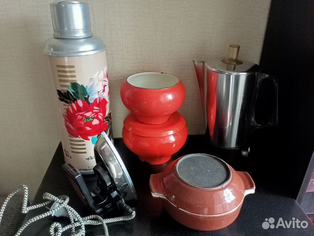 Термос, кофеварка, миниутюг, винтаж СССР