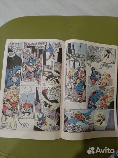 Комикс Marvel Капитан Америка: enter nefarius #379