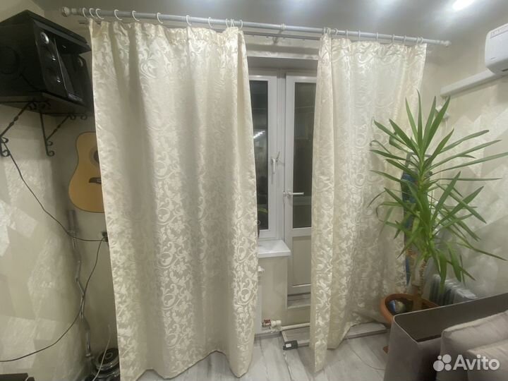 Карниз и шторы