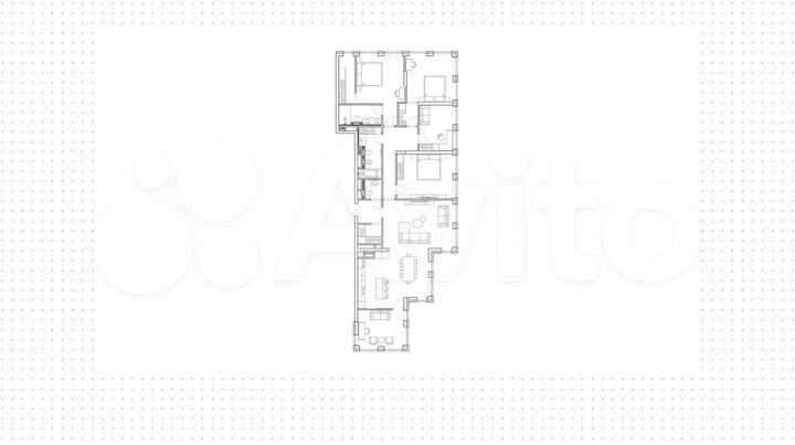 6-к. квартира, 182,3 м², 6/17 эт.