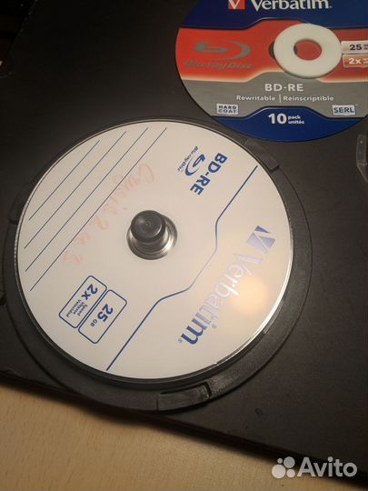 BD-RE Verbatim 10 шт 25GB