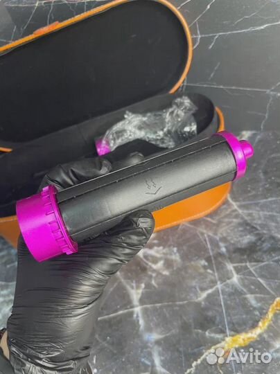 Стайлер Dyson 5в1 в кожаном кейсе