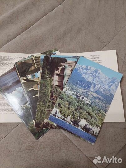 Набор советских открыток Алупкинский палац-музей