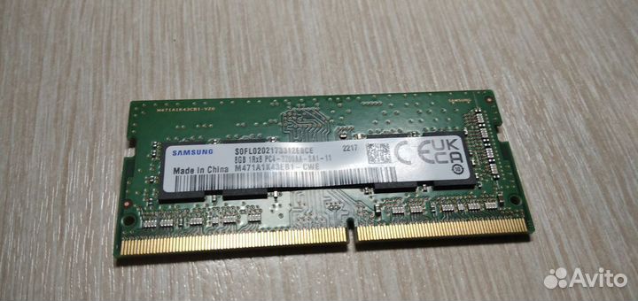 Продажа Оперативная память sodimm Samsung M471A1K