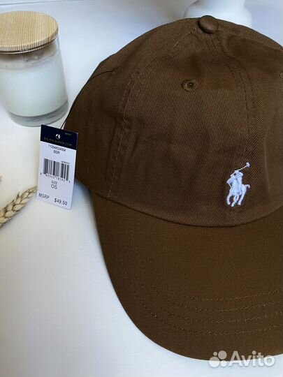 Кепка Polo Ralph Lauren в коричневом цвете