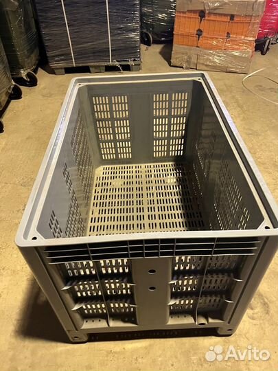 Большие Пластиковые Ящики для Овощей Фруктов Рыбы