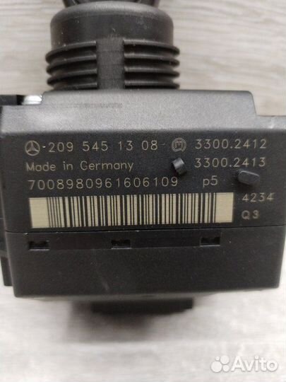 Замок зажигания с ключом Mercedes Clk 320 Av W209