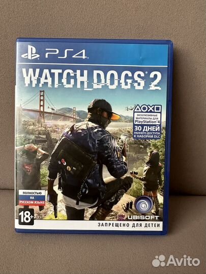 Игра Watch Dogs 2, для PS4