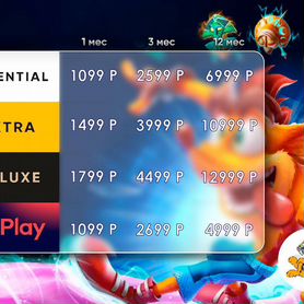 Игры и подписка на Playstation 4/5