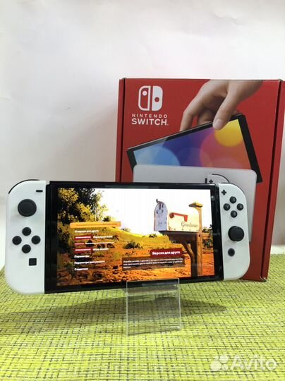 Nintendo switch oled, отличная
