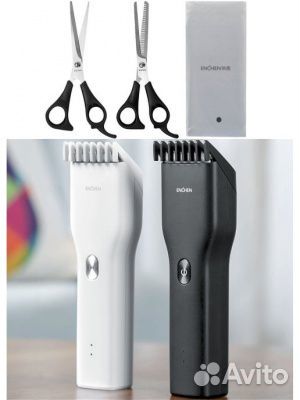 Триммер для волос EnchenBoost Hair Trimmer+ножницы