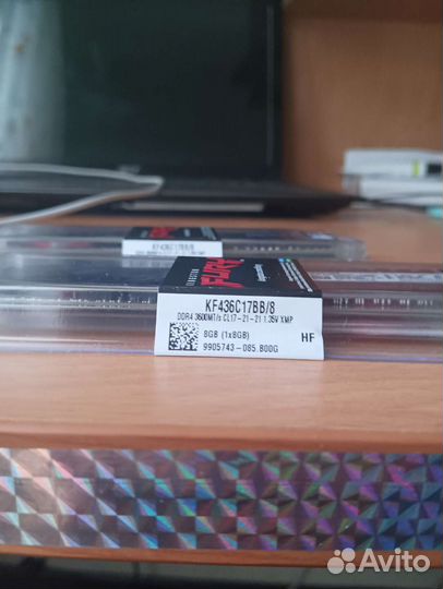 Оперативная память ddr4 8gb kingston fury