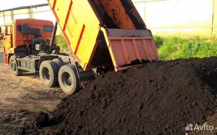Чернозем для дачи плодородный с доставкой
