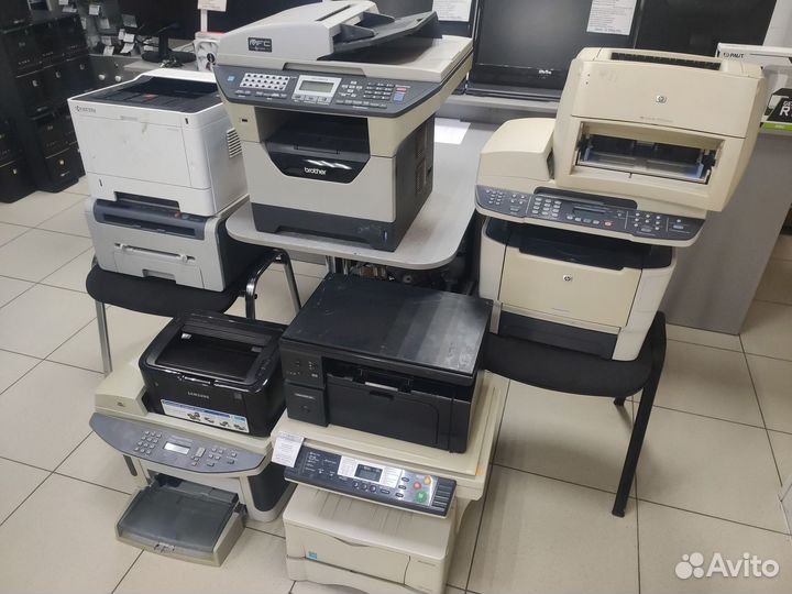 Мфу и принтеры на запчасти одним лотом