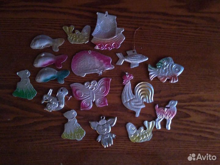 Елочные игрушки СССР