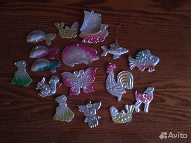 Елочные игрушки СССР