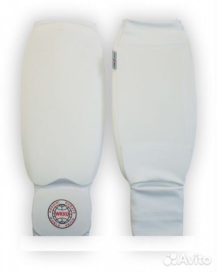 Щитки - голеностопы с символикой стилей Каратэ