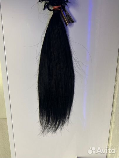 Волосы для наращивания черные