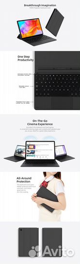 Фирменный чехол - клавиатуры для Teclast M40SE