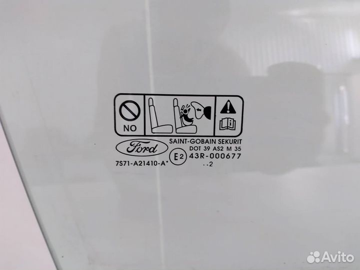 Стекло двери передней правой Ford Mondeo 4 2007-20