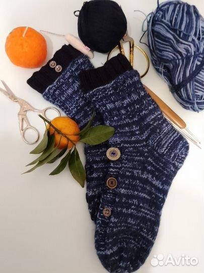 Носочки связанные 