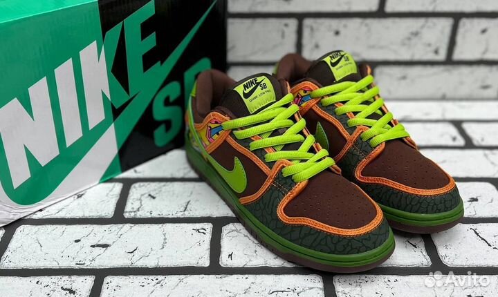 Кроссовки Nike SB Dunk Low DE La Soul (41-45)