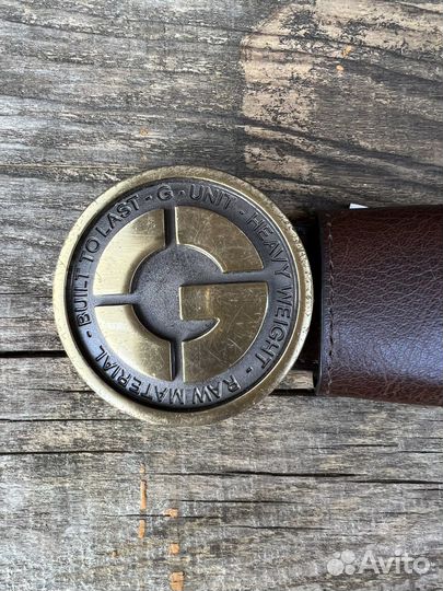 Ремень новый g-unit кожаный