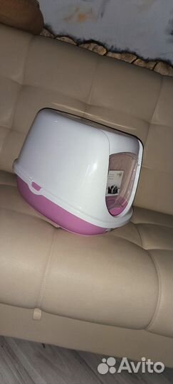 Кошачий лоток закрытый