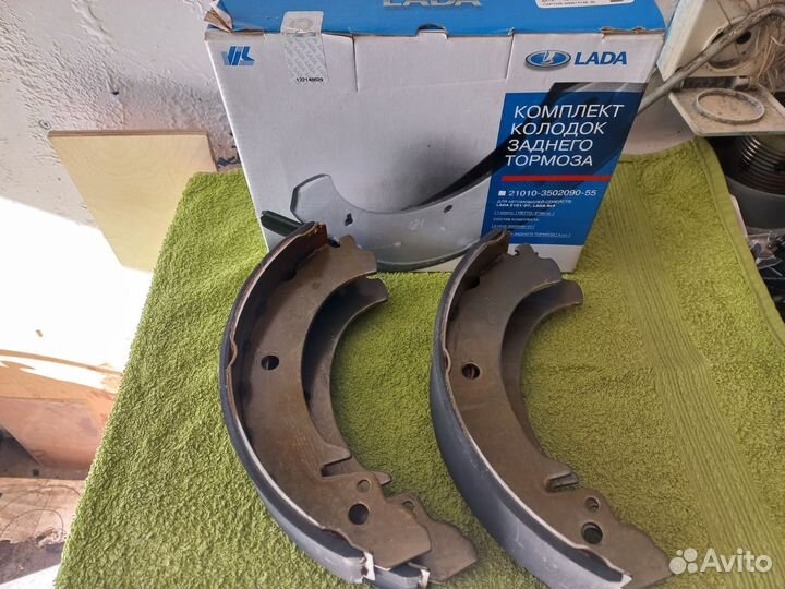 Колодки тормозные задние ваз 2107